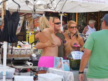 Poker Run 2012 photo - Duval Street, Key West
